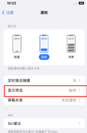 临夏县苹果售后维修中心分享iPhone手机收不到通知怎么办 