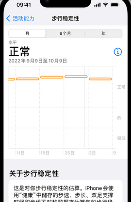 临夏县iPhone手机维修如何在iPhone开启'步行稳定性通知'