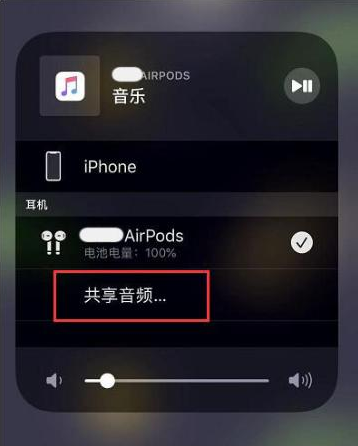 临夏县苹果14音频维修点分享iPhone14音频共享设置方法 