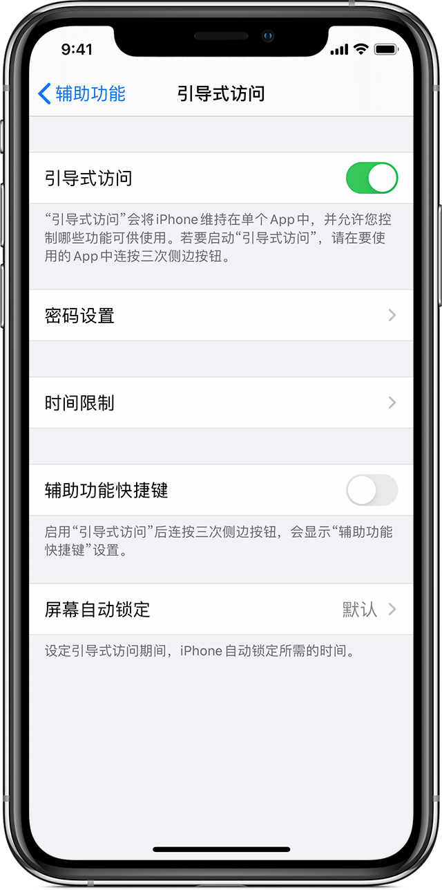 临夏县苹果手机维修分享如何在 iPhone 上退出引导式访问 